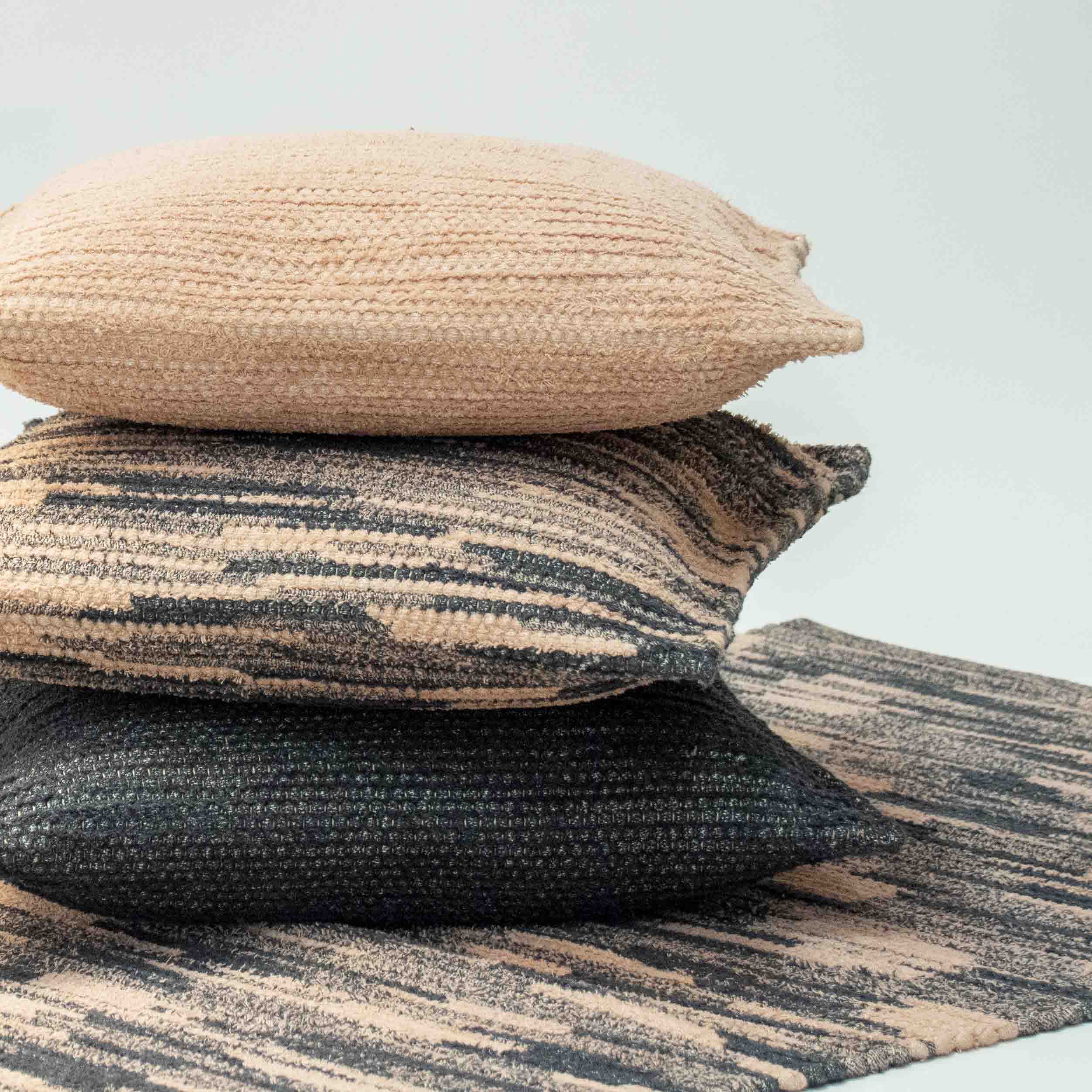 Teppichkissen Sternstein